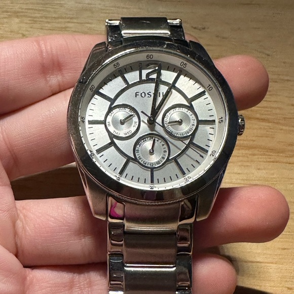 Fossil Modern Sophisticate Multifunction Stainless Steel Watch - Picture 2 of 3
